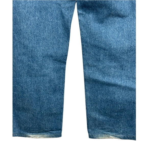 VTG 90s Levi's 540 Relaxed Fit Brown Tab High Rise Jeans Men's W:46 I:30 - Picture 8 of 12